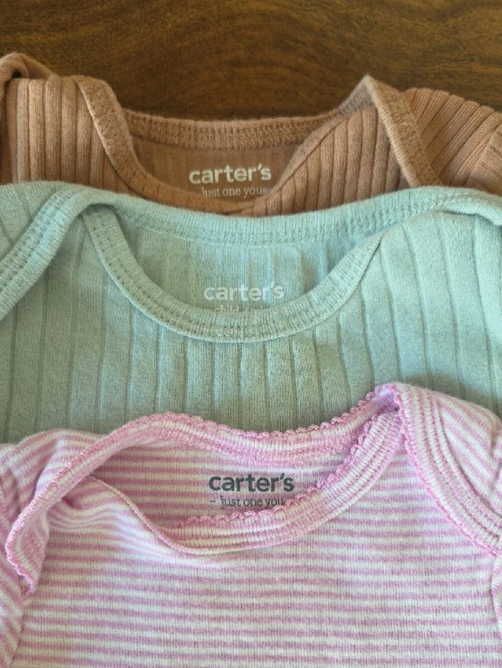 Bundle/6 Pieces Varied Sizes Baby Clothes Carters And Other Brands